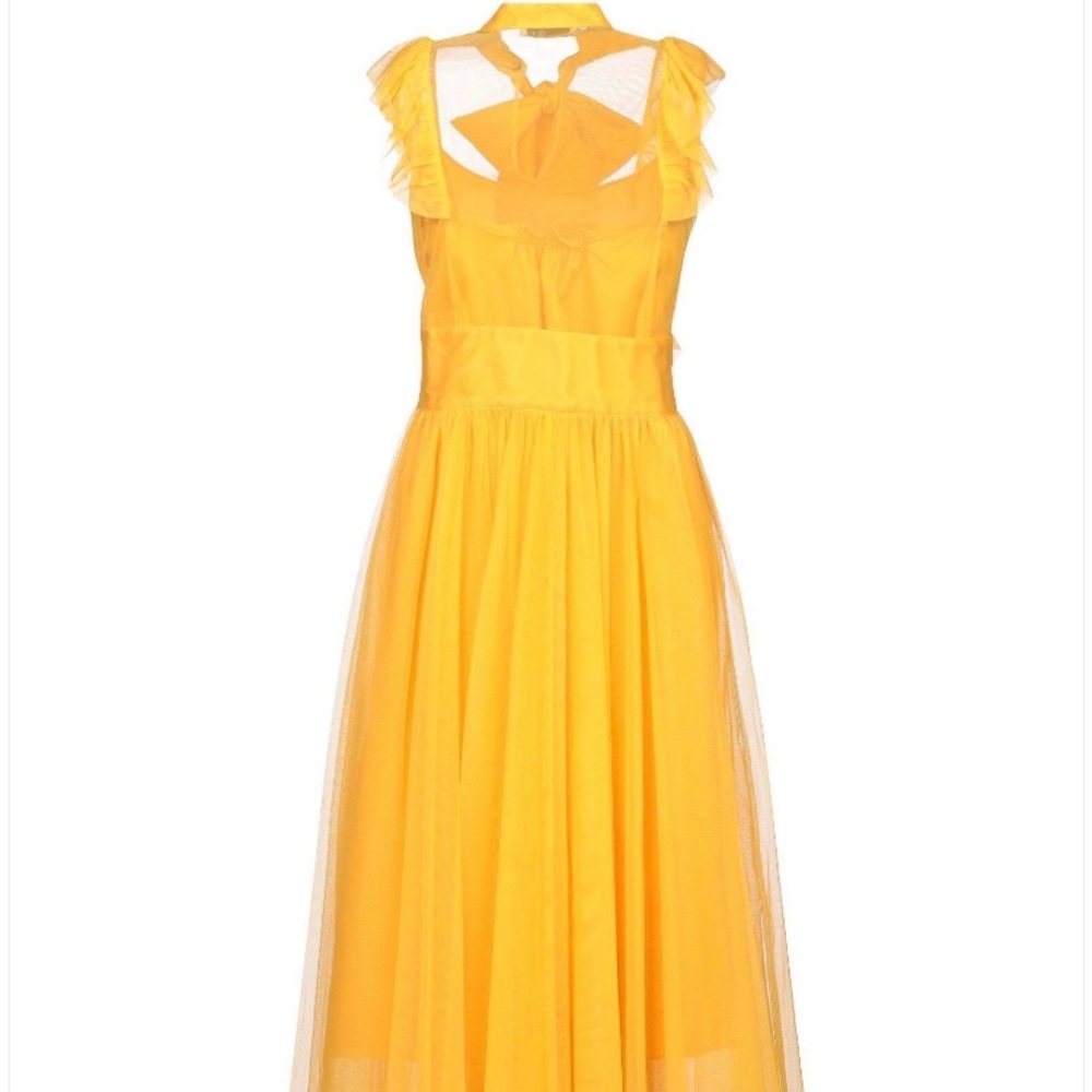 Relish Yellow Sleeveless Dress size M